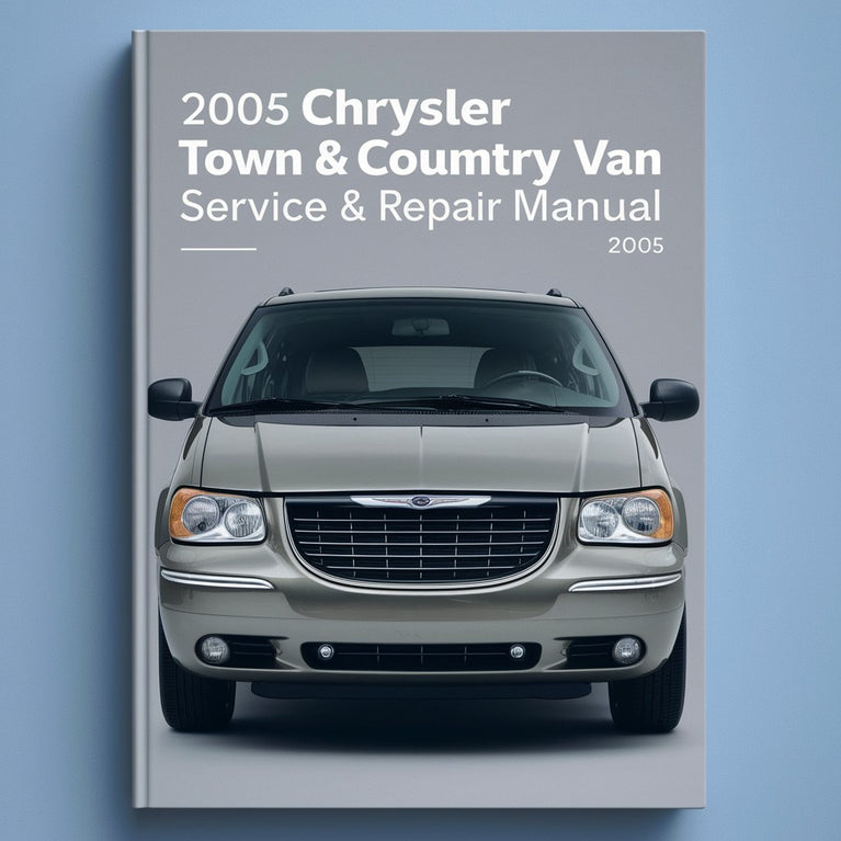 Manual de servicio y reparación de la furgoneta Chrysler Town &amp; Country 2005