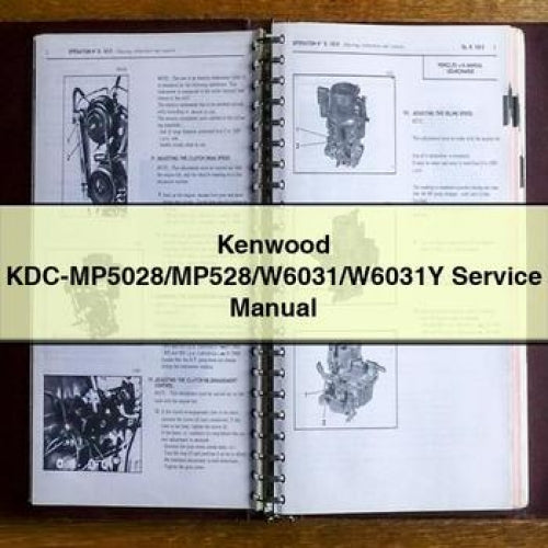 Kenwood Kdc-mp5028/mp528/w6031/w6031y Service Repair Workshop Manual PDF