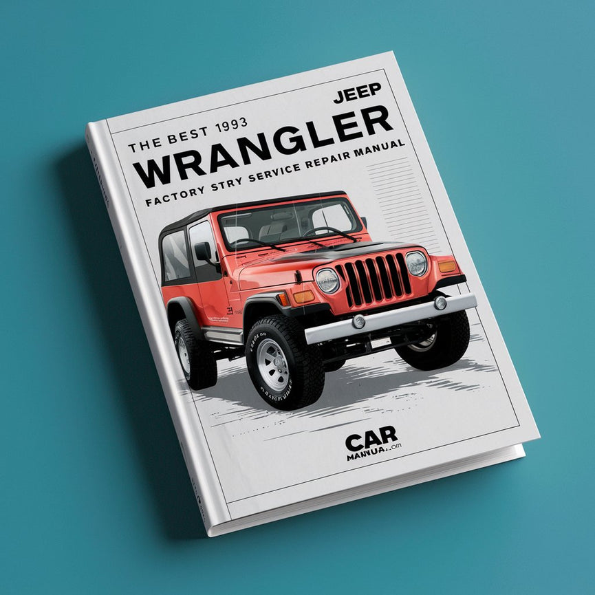 El mejor manual de reparación y servicio de fábrica del Jeep Wrangler YJ 1993