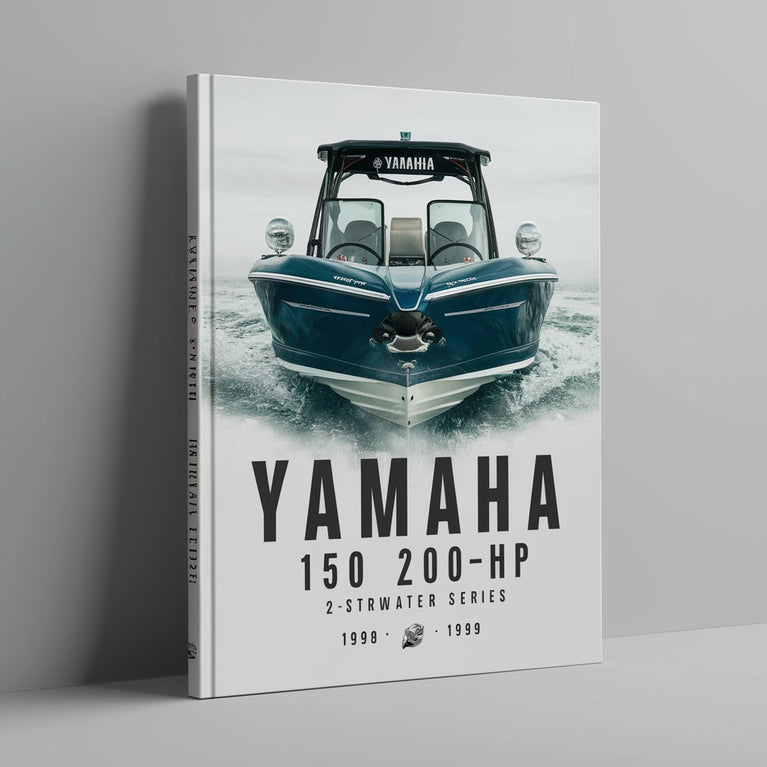 1998-1999 Yamaha 150 200 PS 2-Takt Salzwasser-Serie