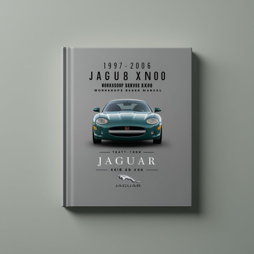 Manual de servicio y reparación del taller JAGUAR XK8 XKR X100 1997-2006