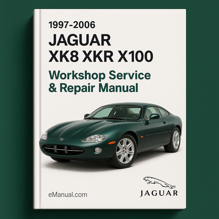 1997-2006 JAGUAR XK8 XKR X100 Werkstatt-Service-Reparaturhandbuch