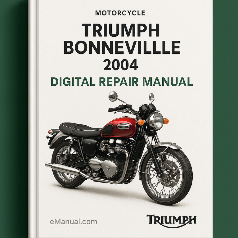 Triumph Bonneville 2004 Digital Repair Manual