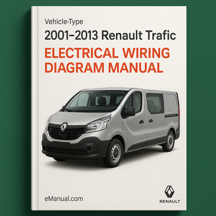 2001-2013 Renault Trafic Electrical Wiring Diagram Manual-370MB