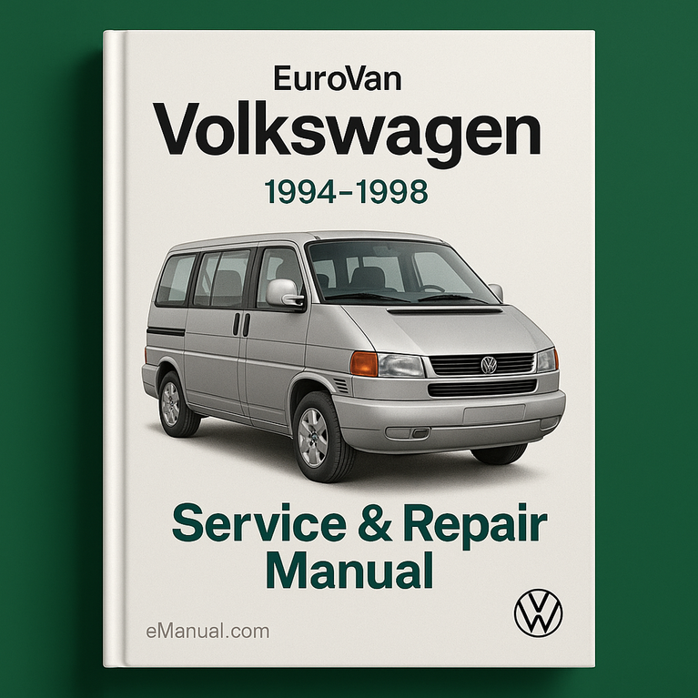 Manual de servicio y reparación de Volkswagen EUROVAN 1994-1998
