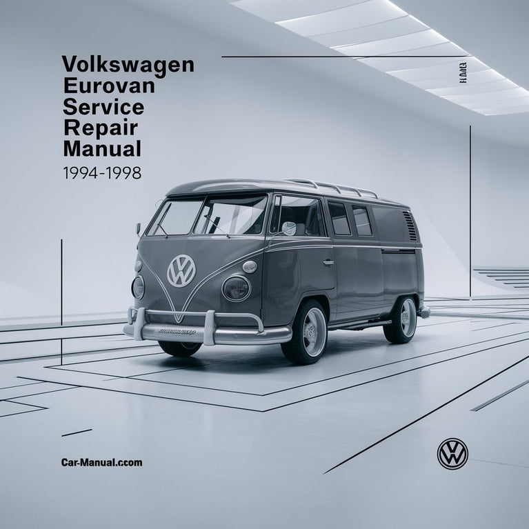 Volkswagn EUROVAN Service Repair Manual 1994-1998