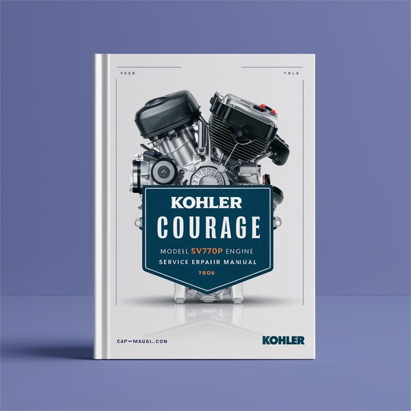 Kohler Courage Series Model SV740 27HP Engine Service Repair Workshop Manual PDF