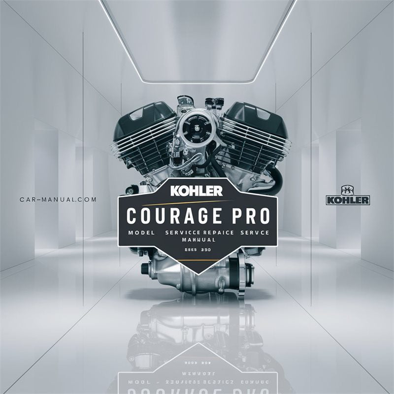Kohler Courage Series PRO Model SV830 25HP Engine Service Repair Workshop Manual PDF