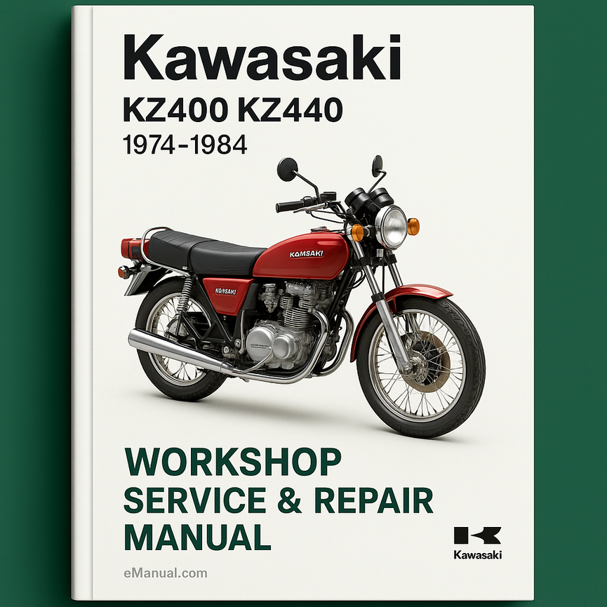 Kawasaki KZ400 KZ440 1974-1984 Workshop Service Repair Manual