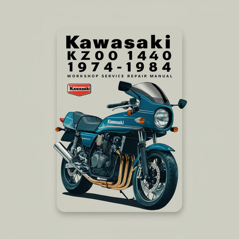 Kawasaki KZ400 KZ440 1974-1984 Werkstatt-Service-Reparaturhandbuch