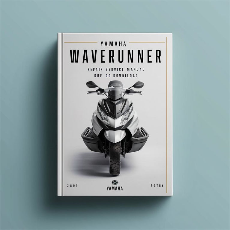 Yamaha XL800 Waverunner DO Service Repair Workshop Manual PDF