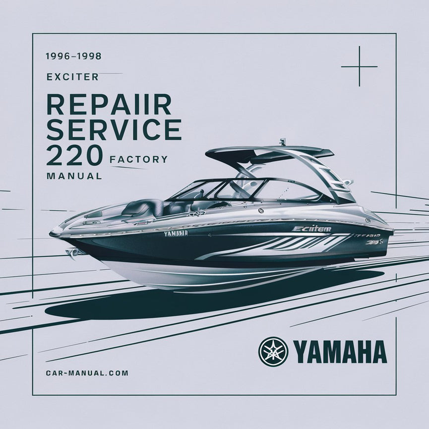 1996-1998 Yamaha EXCITER JET BOAT 220 Reparatur-Service-Werkshandbuch