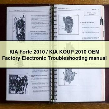 KIA Forte 2010/KIA KOUP 2010 OEM Factory Electronic Troubleshooting Manual