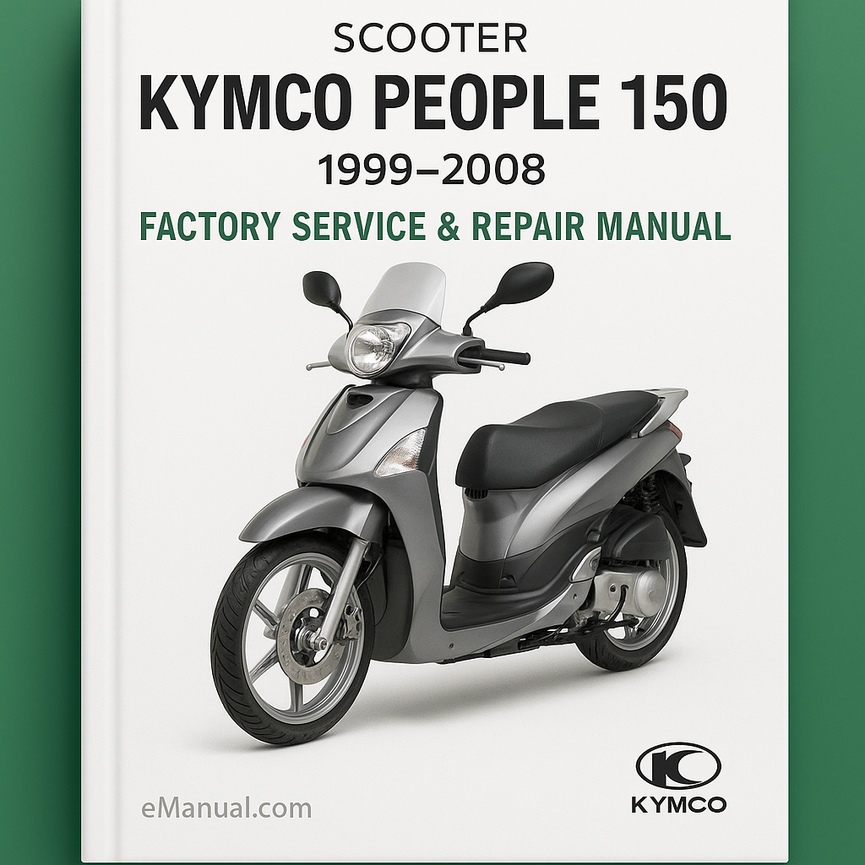 Kymco People 150 1999-2008 Factory Service Repair Manual