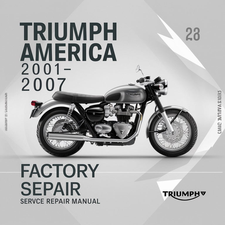 Triumph America 2001-2007 Factory Service Repair Manual