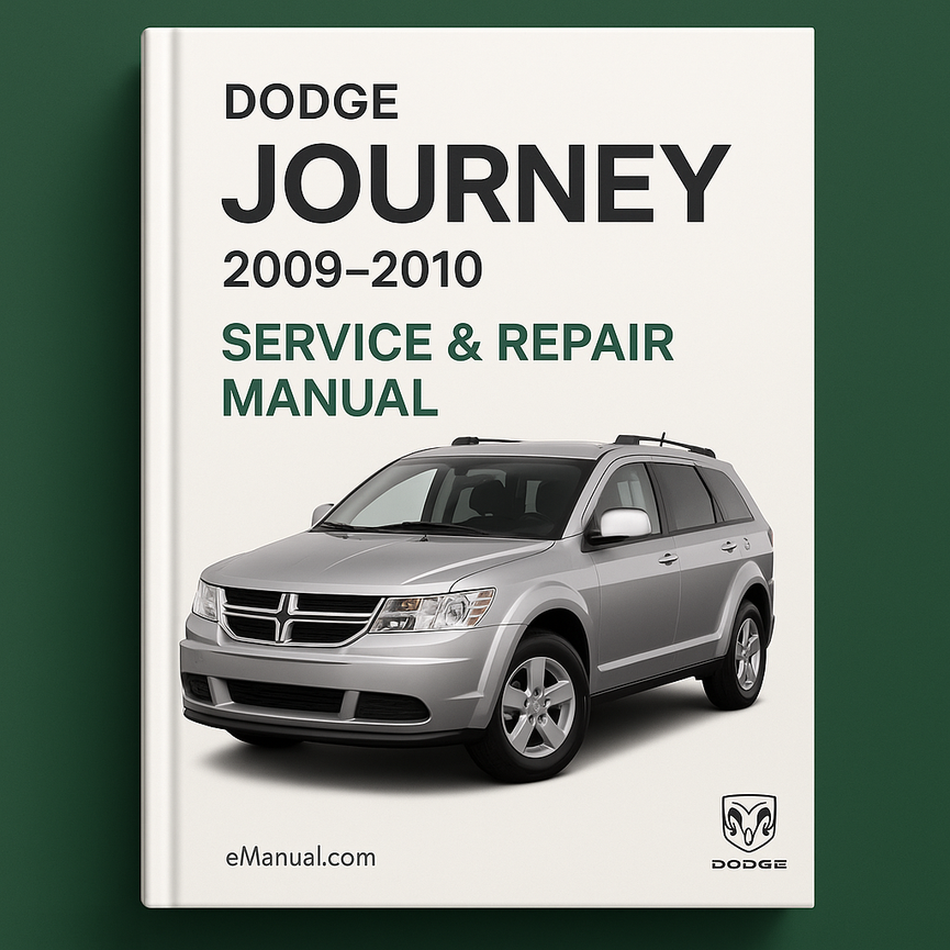 DODGE JOURNEY Service-Reparaturhandbuch 2009-2010