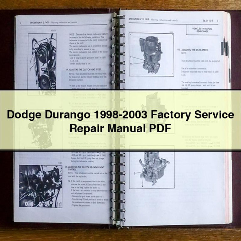 Dodge Durango 1998-2003 Factory Service Repair Manual