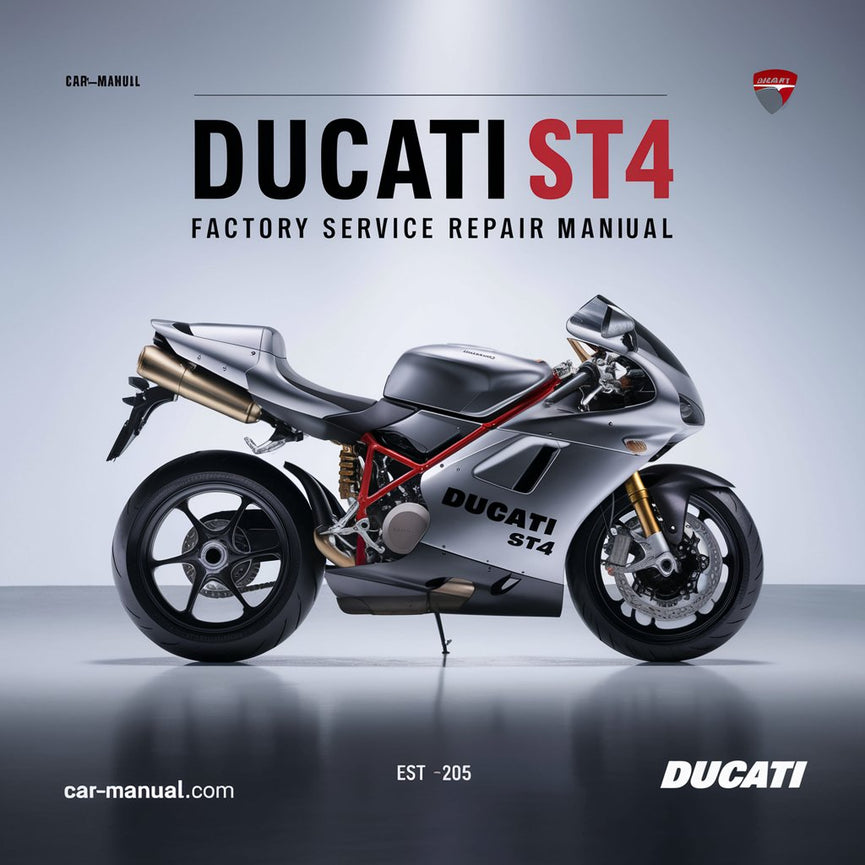 Ducati ST4 2000-2005 Werks-Service-Reparaturhandbuch