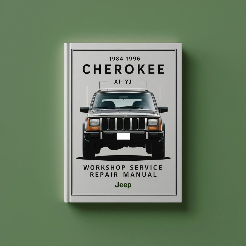 1984-1996 Jeep Cherokee XJ-YJ Werkstatt-Service-Reparaturhandbuch