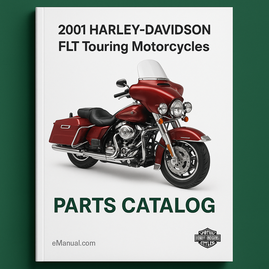 2001 Harley Davidson FLT Touring Motorcycles Parts Catalog