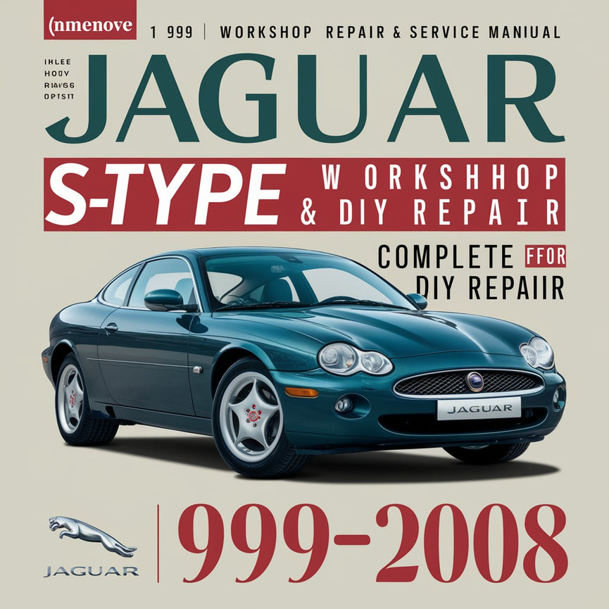 Jaguar S-Type 1999-2008 Werkstatt-Reparatur- und Wartungshandbuch [Vollständig und informativ für DIY-Reparaturen]