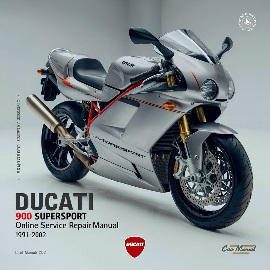 Manual de reparación y servicio en línea de Ducati 900 SuperSport 1991-2002