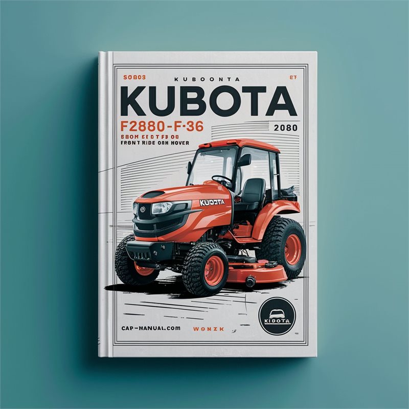 Kubota F2880 F3680 RCK72-F36 Rck72r-f36 RCK60-F36 Rck60r-f36 Front Cut Ride On Mower Service Repair Workshop Manual PDF