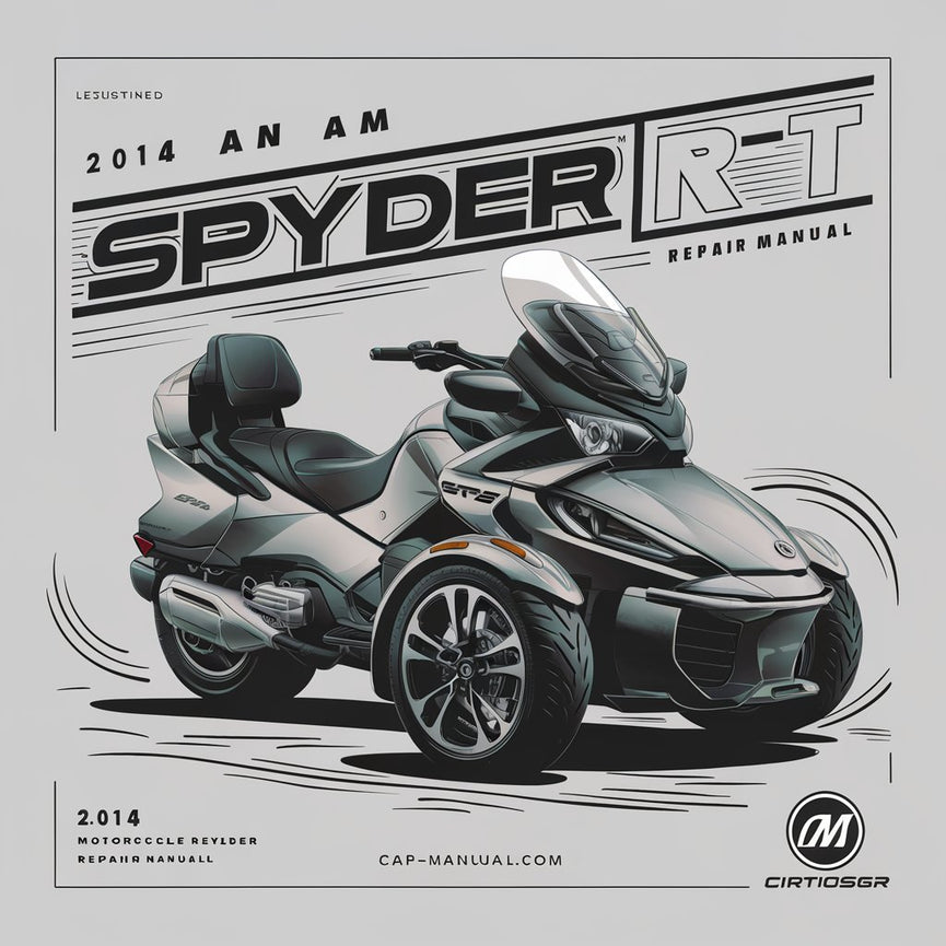 Manual de reparación de motocicletas Can Am Spyder RT RT S 2014