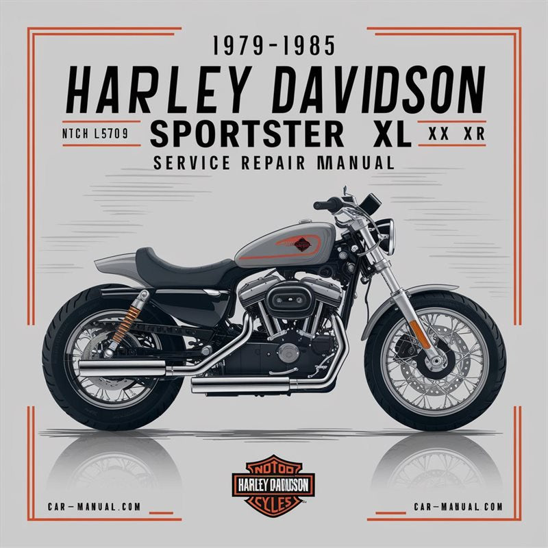 1979-1985 Harley Davidson Sportster XL XR Service Repair Workshop Manual PDF