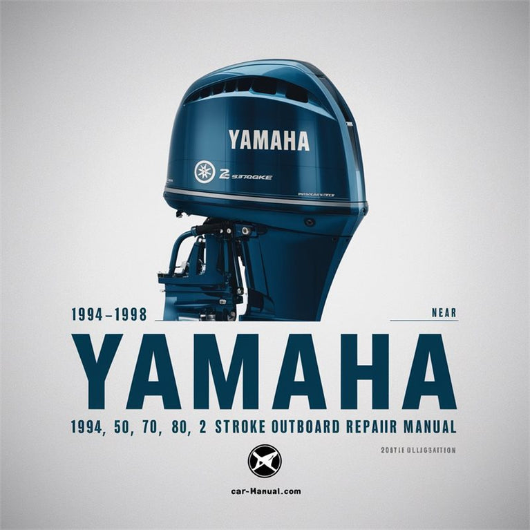 1994-1998 Yamaha 50 60 70 80 90HP 2 Stroke Outboard Service Repair Workshop Manual PDF