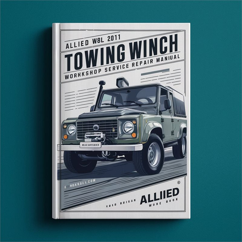 2011 Allied W8L Towing Winch Service Repair Workshop Manual PDF