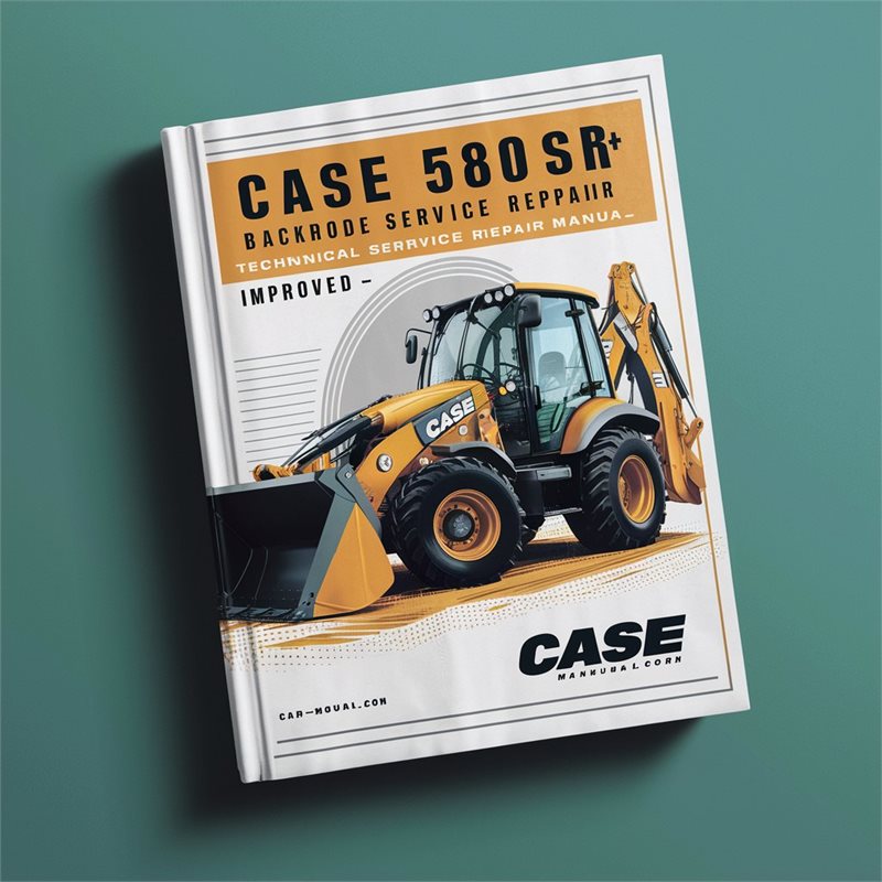 Case 580SR Backhoe Loader - Improved Service Repair Workshop Manual PDF