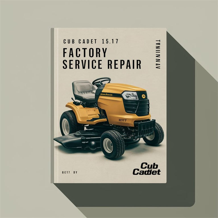 Cub Cadet 1517 Service Repair Workshop Manual PDF