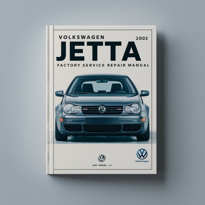 Manual de reparación y servicio de fábrica del Volkswagen Jetta 2002