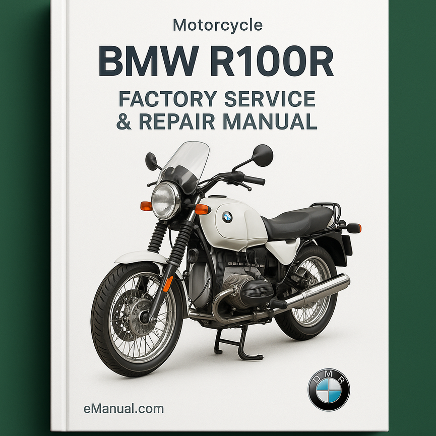 BMW R100R Factory Service Repair Manual