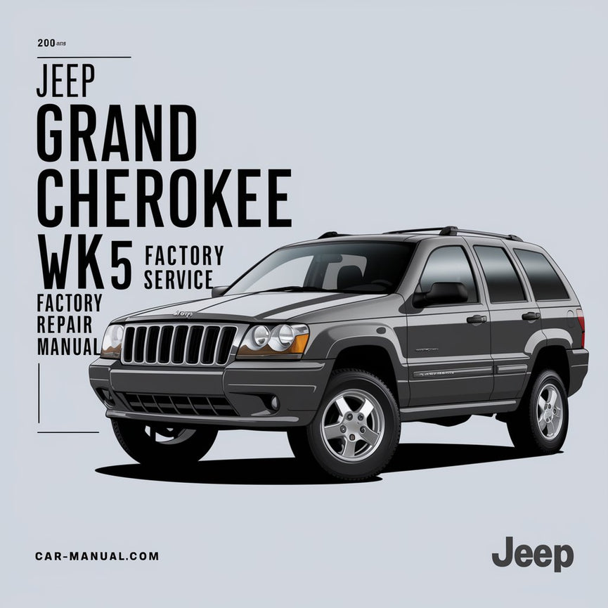 Manual de reparación y servicio de fábrica del Jeep Grand Cherokee WK 2005