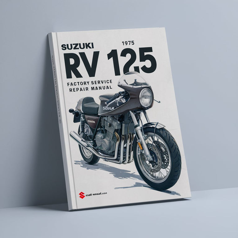 Suzuki RV125 1975 Factory Service Repair Manual