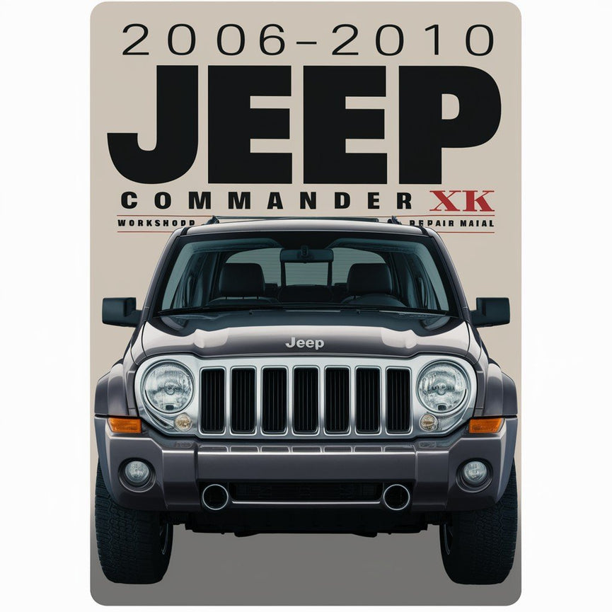 2006 2010 Jeep CommandER XK Werkstatt-Service-Reparaturhandbuch