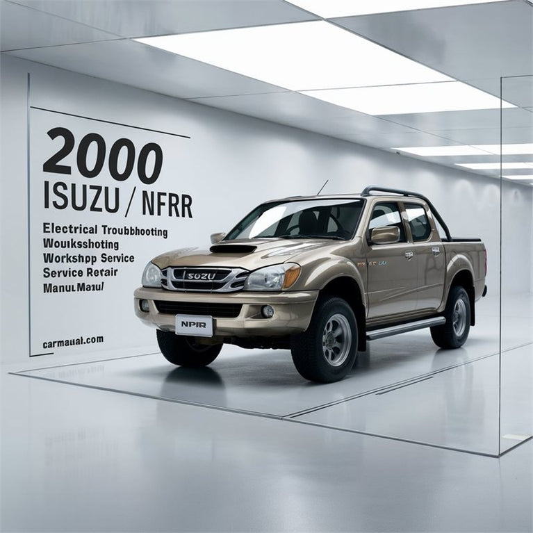 2000 Isuzu NPR /nqr Electrical TROUBLESHOOTING Service Repair Workshop Manual PDF