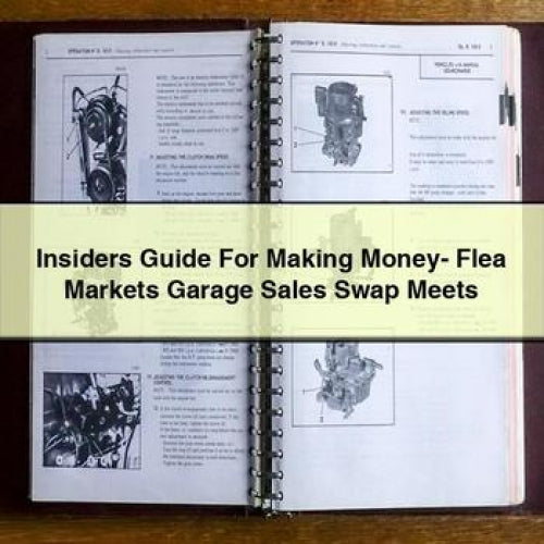 Insiders Making Money- Flea Markets Garage Sales Swap Meets Service Repair Workshop Manual PDF