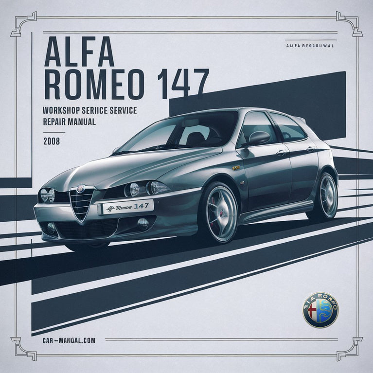 Manual de taller y reparación del Alfa Romeo 147 2008