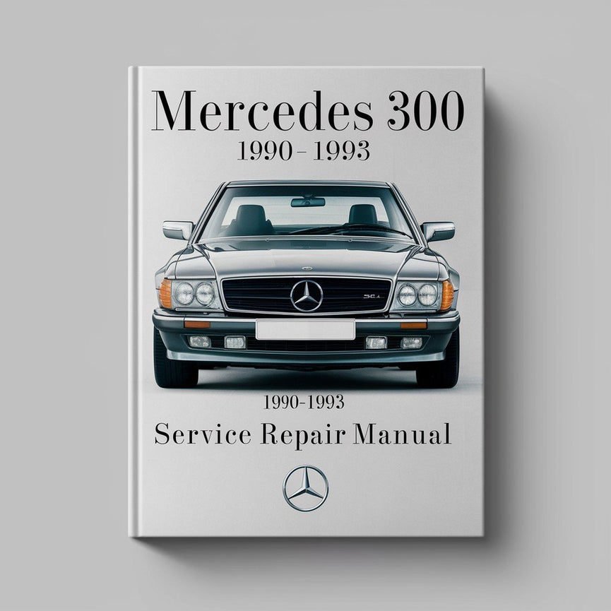 Mercedes 300 SL 1990-1993 Service Repair Manual