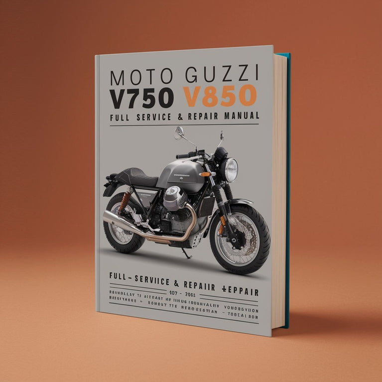 MOTO GUZZI V7 V750 V850 Full Service & Repair Manual