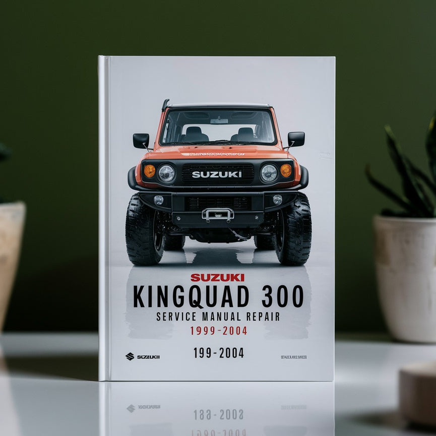 Suzuki KingQuad 300 Service Manual Repair 1999-2004 LT-F300 LT-F300F
