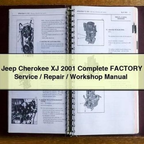 Jeep Cherokee XJ 2001 Complete Factory Service / Repair / Workshop Manual PDF Download