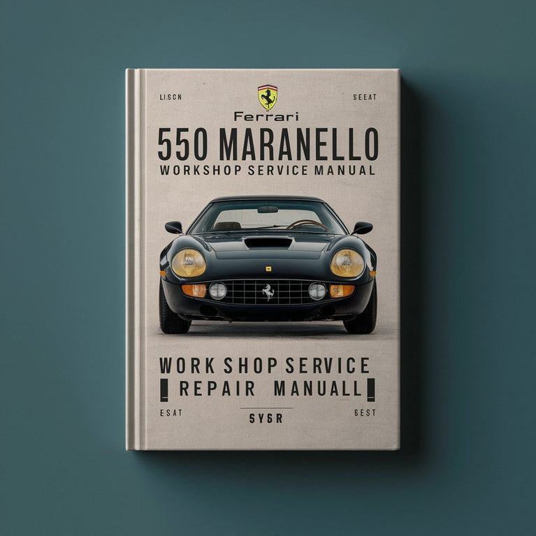 Manual de taller, servicio y reparación del Ferrari 550 Maranello