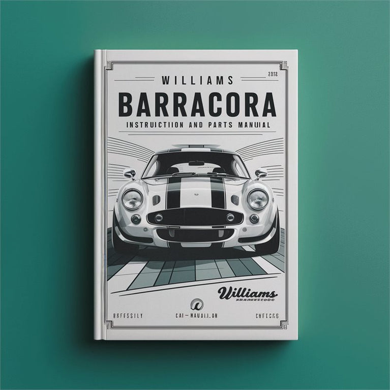 Williams Barracora instruction and parts Manual PDF