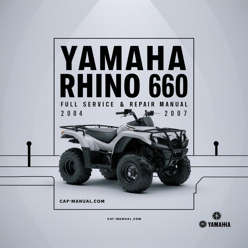 Yamaha RHINO 660 ATV Full Service Repair Manual 2004-2007
