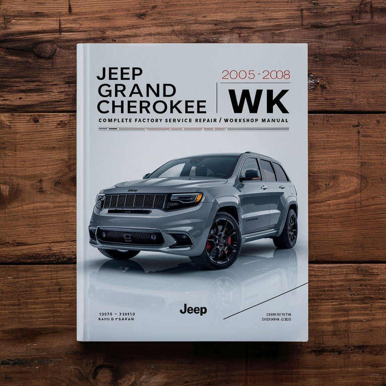 Jeep Grand Cherokee WK 2005-2008 Komplettes Wartungs-/Reparatur-/Werkstatthandbuch des Herstellers