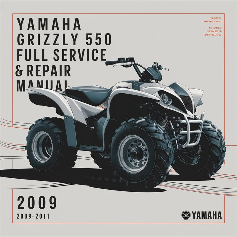 2009-2011 Yamaha Grizzly 550 700 Service Repair Workshop Manual PDF